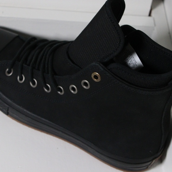 Converse Black on Black Waterproof All Star Boots - Picture 7 of 8